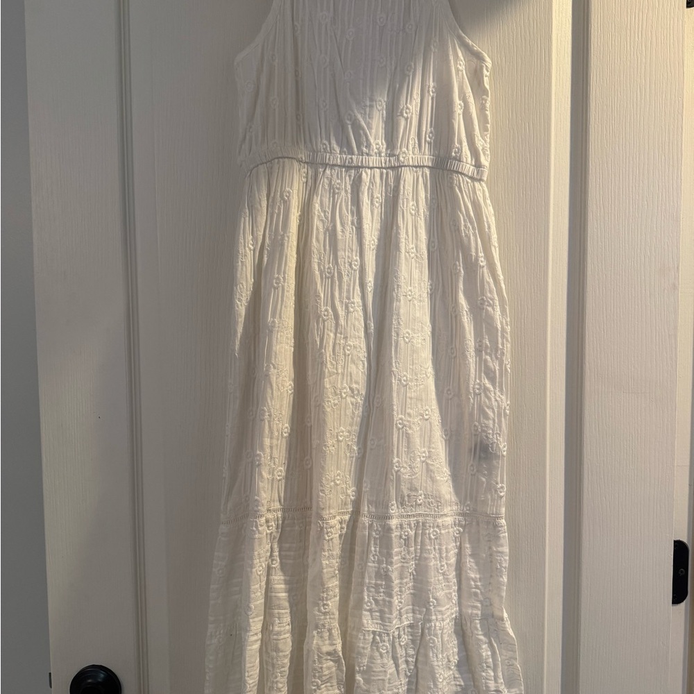 Cat & Jack Kids White Sleeveless Dress